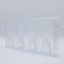 Hot CHOCOLATE WORLD Moule Chocolat Sapin de Noël (x8)