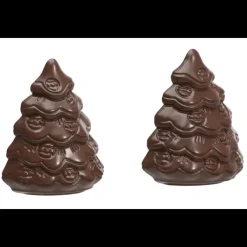 CHOCOLATE WORLD Moule Chocolat Sapin de Noël (x24)