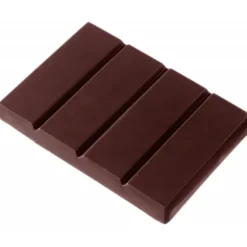 Best CHOCOLATE WORLD Moule Chocolat Tablette 4 barres (x3)