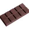 Discount CHOCOLATE WORLD Moule Chocolat Tablette 10 Carrés Striés (x5)