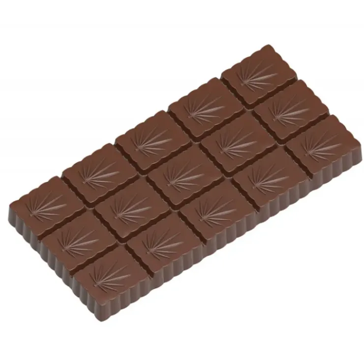Online CHOCOLATE WORLD Moule Chocolat Tablette Chanvre (x4)