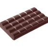 New CHOCOLATE WORLD Moule Chocolat Tablette Carrés Bombés (x3)
