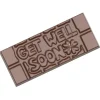 CHOCOLATE WORLD Moule Chocolat Tablette Get Well Soon (x4)