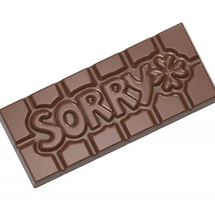Sale CHOCOLATE WORLD Moule Chocolat Tablette Sorry (x4)