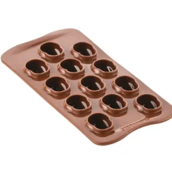 Best SILIKOMART Moule Chocolat Tête de Mort Halloween 12 Empreintes