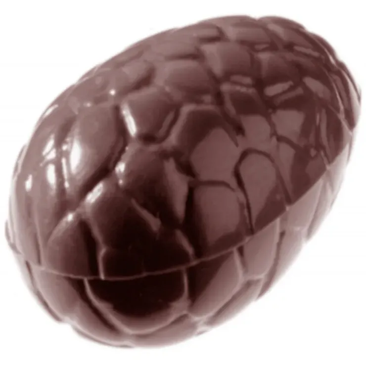 New CHOCOLATE WORLD Moule Chocolat Œuf Kroko 2,9 x 2,1 cm (x35)