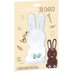 SCRAPCOOKING Moule 3D Chocolat Lapin