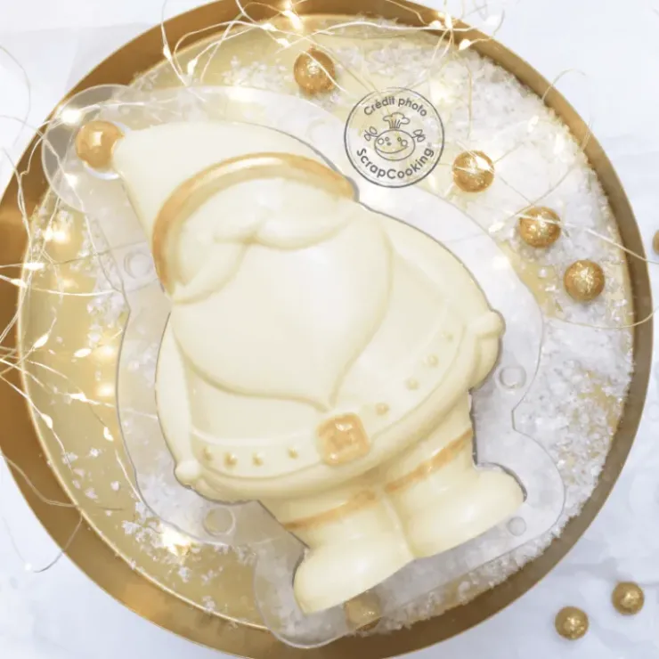 New SCRAPCOOKING Moule 3D Chocolat Père Noël