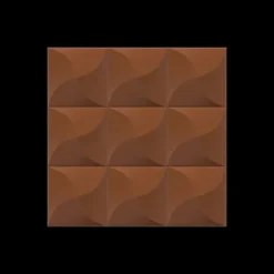 Best CUISINEADDICT Moule Embout de Bûche Carré 9017 Ondulé 8 cm (x6)