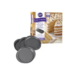 New WILTON Moule gâteau à étages Rainbow Cake (x4)