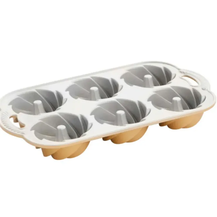 Clearance NORDIC WARE Moule Mini Bundt Héritage (x6) Gold