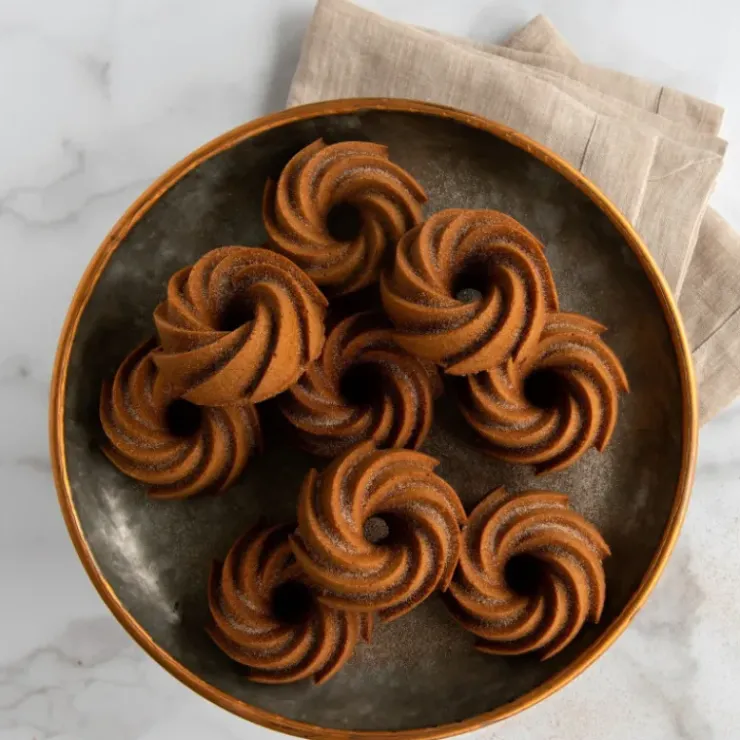 Clearance NORDIC WARE Moule Mini Bundt Héritage (x6) Gold