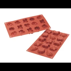 Best MALLARD FERRIERE Moule Nature et Animaux 15 pièces en silicone