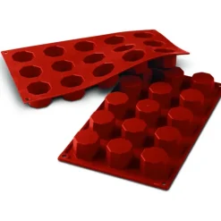 Clearance SILIKOMART Moule octogone souple professionnel en silicone 3,8 cm