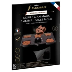 Discount FLEXIPAN DEMARLE Moule Silicone 6 Animaux 6 cm