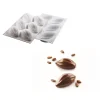 SILIKOMART Moule Silicone 6 Cabosses de cacao 10,2 x 5,4 cm 115ml Professional