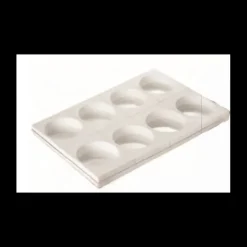 SILIKOMART Moule Silicone 8 Cercles 13,5 x H 4 cm Professional