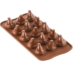 Clearance SILIKOMART Moule Silicone à Chocolat Mr & Mrs Brown Professional