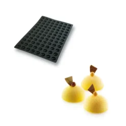 Clearance SILIKOMART Moule Silicone 96 Demi-sphères Ø3,5 x 1,75 cm 11ml Professional