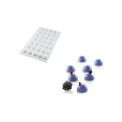 Outlet SILIKOMART Moule Silicone 35 Demi-Sphère 5ml Professional