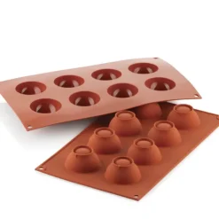 Clearance SILIKOMART Moule Silicone 8 Demi-sphères 5 cm x H 2,5 cm