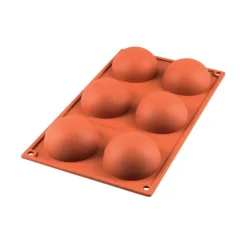 Online SILIKOMART Moule Silicone 6 Demi-sphères 7 cm x H 3,5 cm