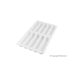 Hot SILIKOMART Moule Silicone 10 Eclairs 13x2,5 cm Professional