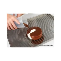 New SILIKOMART Moule silicone 12 empreintes rondes Ø115 mm