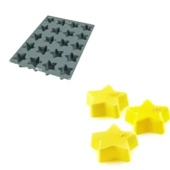 Sale SILIKOMART Moule Silicone 20 Etoiles Ø9,5 x 7 cm 135ml Professional
