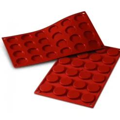 Clearance SILIKOMART Moule Silicone 24 Florentins 3,5 cm x H 0,5 cm