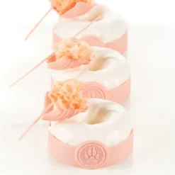 New SILIKOMART 3D DESIGN Moule Silicone 6 Intreccio Ø 7,5 cm x H 3,5 cm