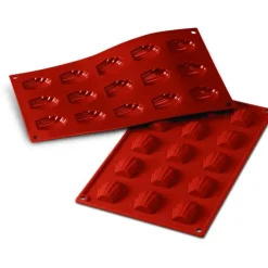 Sale SILIKOMART Moule Silicone 15 Madeleines 4,4 x 3,4 cm
