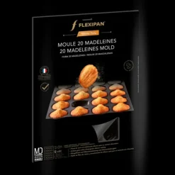 Clearance FLEXIPAN DEMARLE Moule Silicone 20 Madeleines 8 x 4,5 cm