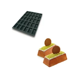 Outlet SILIKOMART Moule Silicone 30 Mini Cakes 9,9 x 4,9 cm 130ml Professional