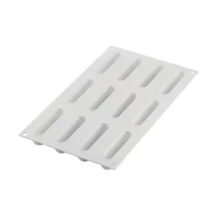 Sale SILIKOMART Moule Silicone 12 Mini Eclairs Caroline 83 x 23 x h21 mm 30ml Professional