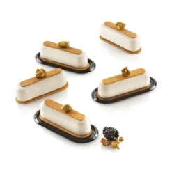 Sale SILIKOMART Moule Silicone 12 Mini Eclairs Caroline 83 x 23 x h21 mm 30ml Professional