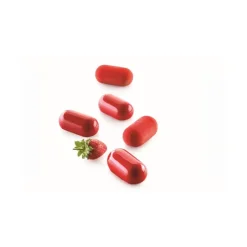 Online SILIKOMART Moule Silicone 12 Minis Ovales Bombés 5,8 x 2,9 cm 30ml Professional