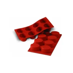 Online SILIKOMART Moule Silicone 8 Ovales 7,5 x 5,5 cm