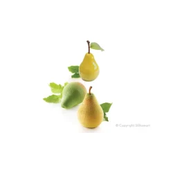 Clearance SILIKOMART Moule Silicone 5 Poires, Figues 115ml Professional