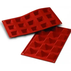 SILIKOMART Moule Silicone 15 Pyramides 3,6 cm x H 2,2 cm