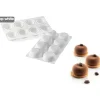 Clearance SILIKOMART Moule Silicone 8 Ronds Bombés 85 ml Professional