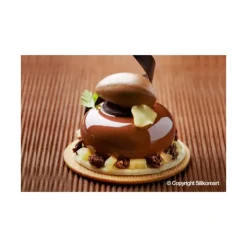 Clearance SILIKOMART Moule Silicone 8 Ronds Bombés 85 ml Professional