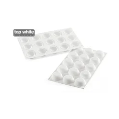 Online SILIKOMART Moule Silicone 15 Ronds Bombés Ø45 x h20 mm - 26ml Professional