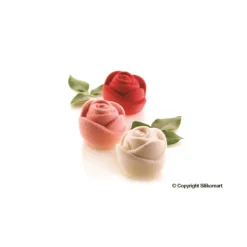 Online SILIKOMART Moule Silicone 6 Roses 7 x 5,5 cm 143ml Professional