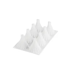 Outlet SILIKOMART Moule Silicone 8 Sapins Astro Ø6,7 cm x 7,9 cm Professional