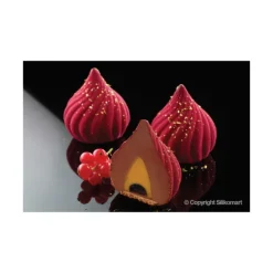 Outlet SILIKOMART Moule Silicone 5 Sphères Torsadées Russian Tale 125ml Professional