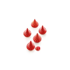 New SILIKOMART Moule Silicone 15 Sphères Torsadées Russian Tale Ø41,5 x h45,5 mm 30ml Professional