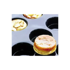 Best FLEXIPAN Moule Silicone 6 Tartes Tatin 15 cm x H 2,4 cm