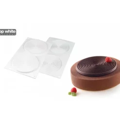 Clearance SILIKOMART Moule Silicone 2 Tourbillons 100ml Grand Modèle Professional