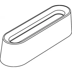 Sale PAVOFLEX Moule Silicone Bande Creuse 12 x 3,5 cm x H 3,2 cm (x20)